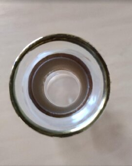 retro čs. skl. karafa v bruselském stylu BOROCRYSTAL - 5