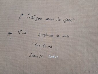 Denis Marcon - Saigon dans les eyux N11 (Olejomaľba)+Certif. - 5