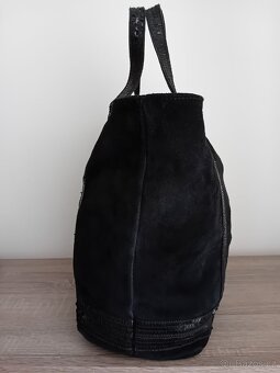 Genuine Leather dámská velká kabela kožená Rezervace - 5