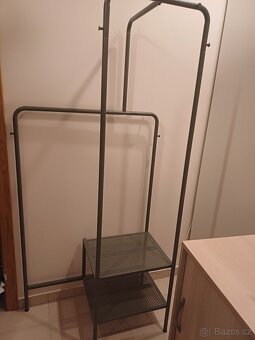 IKEA Šatní stojan - věšák s úložným prostorem - 5