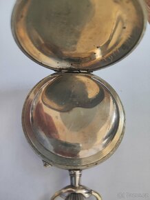 XXL kapesní hodinky ANTIMAGNETIQUE top stav 67mm velke - 5