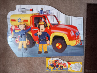 oboustranné Puzzle-požárník Sam - 5