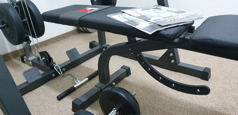 Posilovací lavice HAMMER Solid XP s činkovým setem - 5