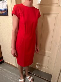 Červené společenské šaty - 5