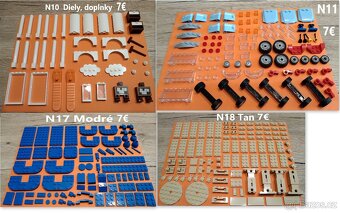 (N1-20) Lego® Sady dielov (ako nové, nehrané) - 5