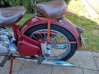 Jawa 350/18 pérák 1951 s TP v patině po rekonstrukci. - 5