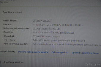 Dell Optiplex 5050 i3/20GB/SSD 240GB/záruka - 5