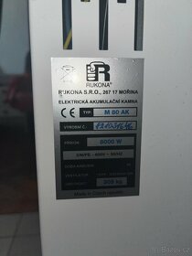 Akumulační kamna M80 AK s termostatem - 5