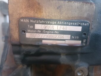 Prodám motor MAN D2066 LF07 po opravě - 5