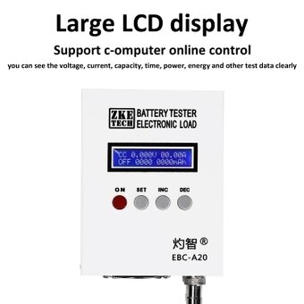 Tester výkonu lithiových baterií EBC-A20 - nepoužitý - 5