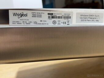 Myčka nádobí Whirlpool WSFO 3O23 PF X nerez - 5