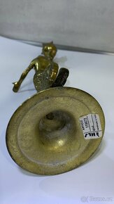 Mosazné svícny Art Deco 60.léta - 5