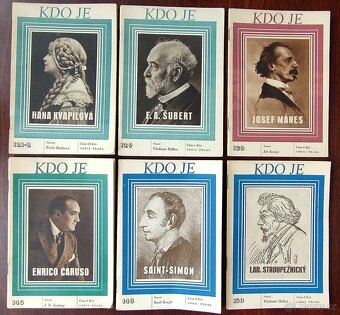 Antikv. sbírka životopisů "Kdo je"...(+mn.slevy) - 5