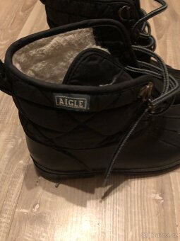 Detske zateplene holinky Aigle - 5