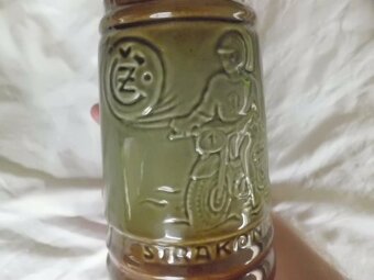Krásný starý Sběratelský Moto Korbel  Pivo - ČZ - STRAKONICE - 5