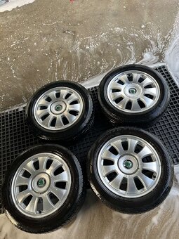 Alu Kola Škoda 5x100 R16 Ronal Metallica - 5