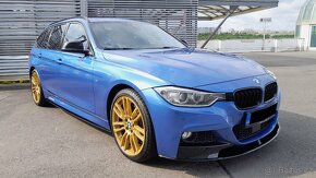 Podprahové lišty na BMW 3 - F30/F31 - černý lesk - 5