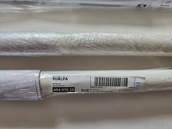 PRODÁM SADU IKEA HJALPA 2x ŠATNÍ TYČ A 2x ZÁVĚSNÁ LIŠTA - 5