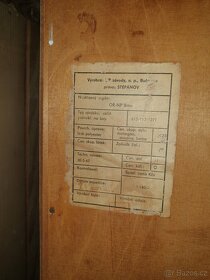 Retro krásný lakovaný manžetník UP Bučovice - 5