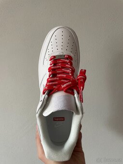 Nike Air Force 1 Low Supreme White - 5