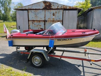 Motorový člun Hille 350 s motorem Honda 5Ps 4T - 5