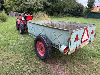 Malotraktor T4K 4x4 + sklápěcí přívěs - 5