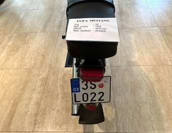 Jawa 23 Mustang, 1976, doklady - 5