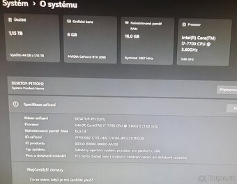 Herní PC ASUS GAMING i7 - 5