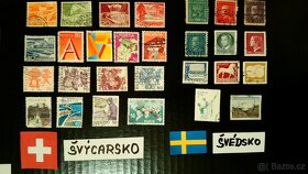 poštovní známky / Španělsko - Švýcarsko - Švédsko  111ks - 5