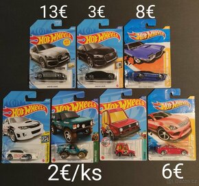 Hot Wheels mainliny na dlhých kartách - 5