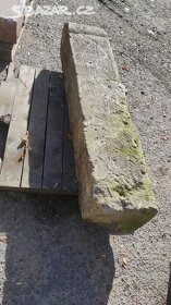 Starý kamenný sloupek, pískovcový sloupek, sloup - 5