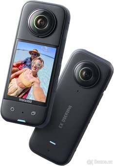Prodám Insta360 X3 s příslušenstvím, TOP stav - 5