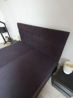 Postel 140x200 ikea s úložným prostorem - 5