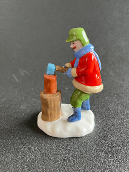 Hutschenreuther Soška Dřevorubec 10 cm, Renata Fučíková - 5