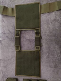 Taktická vojenská airsoft vesta + sumky - 5