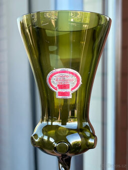 3x barevná sklenice, dárková sada, Lauscha Glas - 5