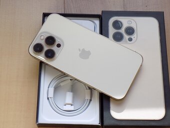 APPLE iPhone 13 Pro 512GB Gold - ZÁRUKA - TOP STAV - 5