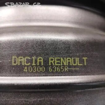 Dacia Duster 5x114,3 ET50 6,5Jx16 66,1 - sada 4ks - 5