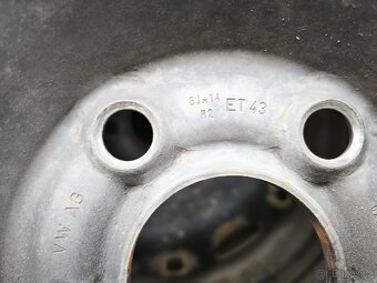 185/60 R14 zimní kola 5x100 - 5