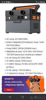 Prodám Allpowers S700 606 wh hmotnost 5.4 kg - 5