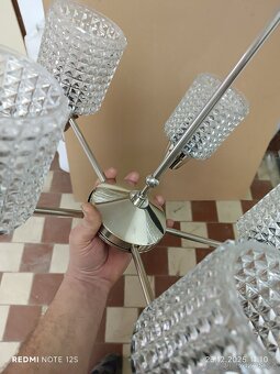 Starý , retro lustr - 5