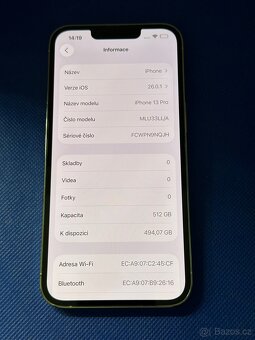 iPhone 13 Pro 512GB Silver, 1 rok záruka - 5