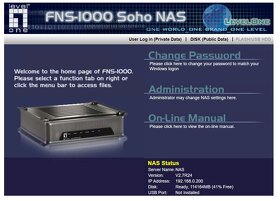 Prodám sítový disk LevelOne Fns-1000 - 5