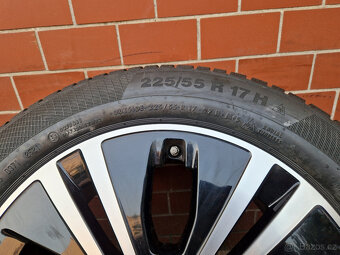 5x112 r17 et40 disky kola mercedes 17 elektrony alu 225 55 - 5