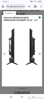 Kruger & Matz Smart TV 43" - 5