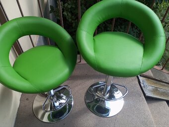 Nové designové barové židle cena za kus - 5