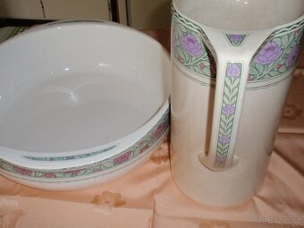 Stará značená porcelánová mycí souprava - 5