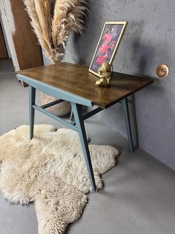 Starý svět, nový vibe – retro stolek ve fresh úpravě - 5