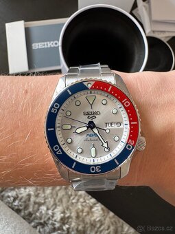 Seiko 5 Sports Automatic Series Pepsi® Limited Edition - 5