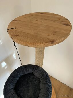 Kočičí škrabadlo, kočičí strom odpočívadlo pelíšek - 5